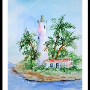 Egmont Key Lighthouse- Florida Framed Print