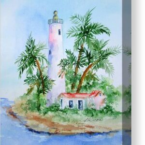Egmont Key Lighthouse- Florida Canvas Print