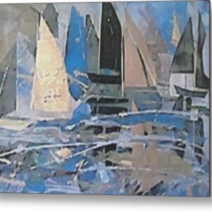 Free Sail Metal Print