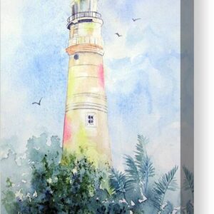 Lighthouse at Key West Florida Canvas Print