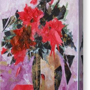 Oriental Red Canvas Print