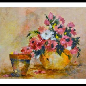 Pink Poppies Framed Print