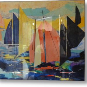 Red Sails Metal Print