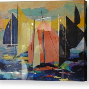 Red Sails Acrylic Print