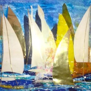Sunday Sail Art Print