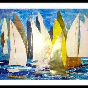 Sunday Sail Framed Print