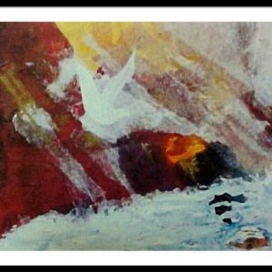 Wings at Sea Framed Print