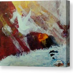 Wings at Sea Canvas Print