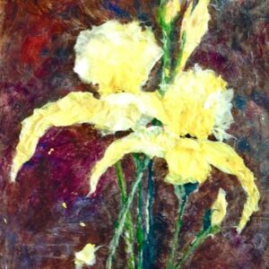 Yellow Iris Art Print