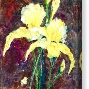 Yellow Iris Canvas Print