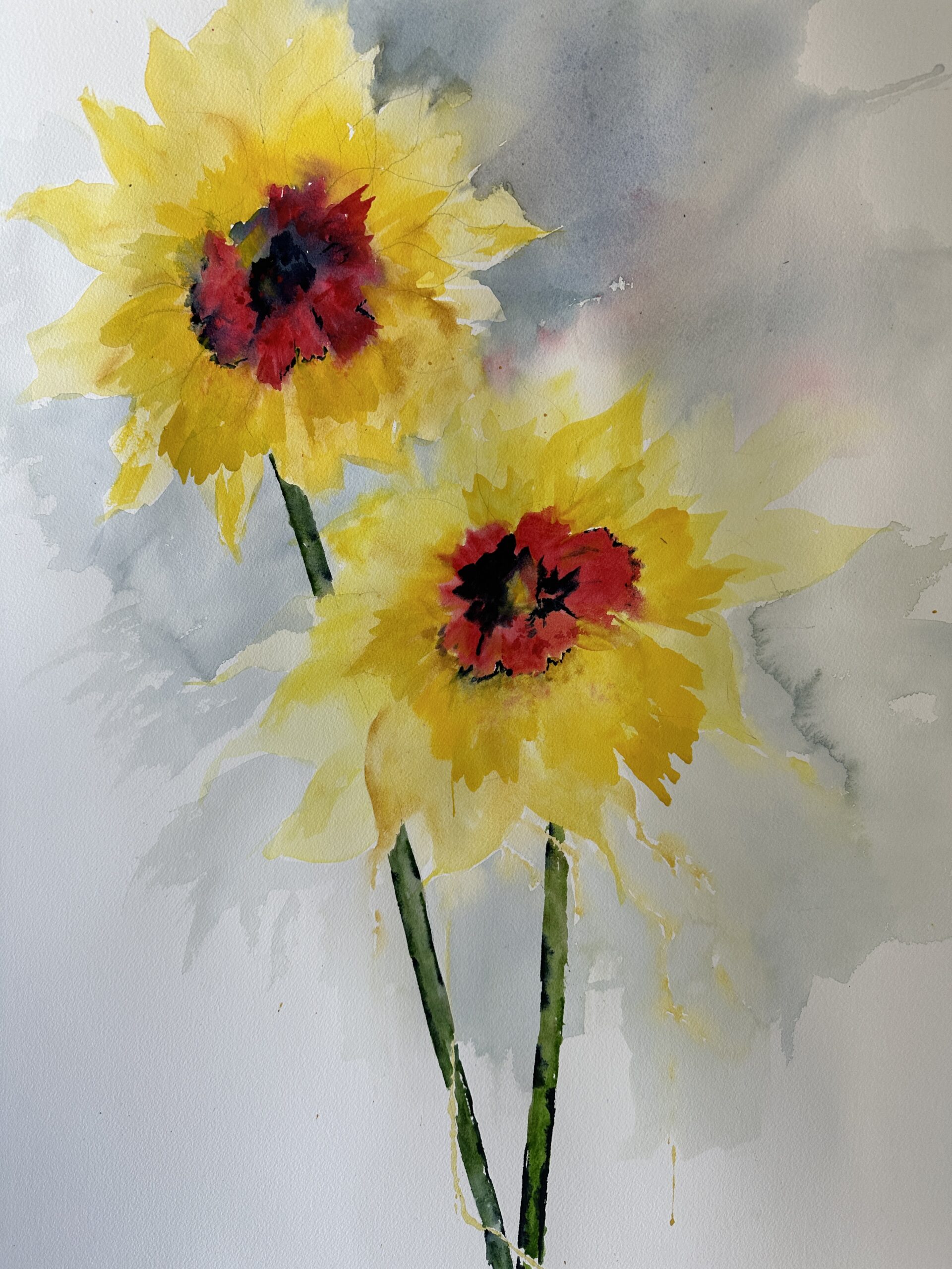 Surprise - Original Watercolor