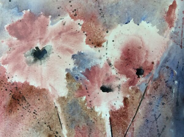 Watercolor Flower Surprise
