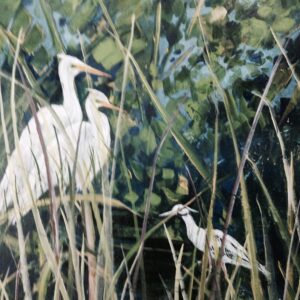 Family Time in the Marsh
