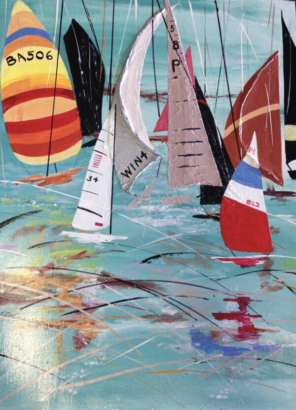 Anns Flotilla II	B-302 Sold/ Prints Available