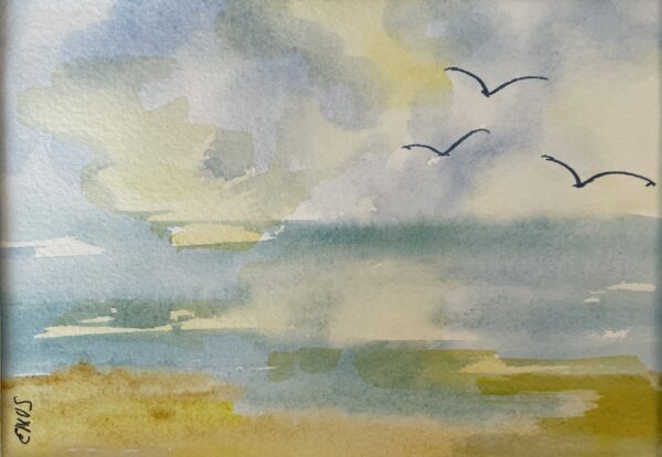 Yellow Clouds S-841 Sold/Print Only